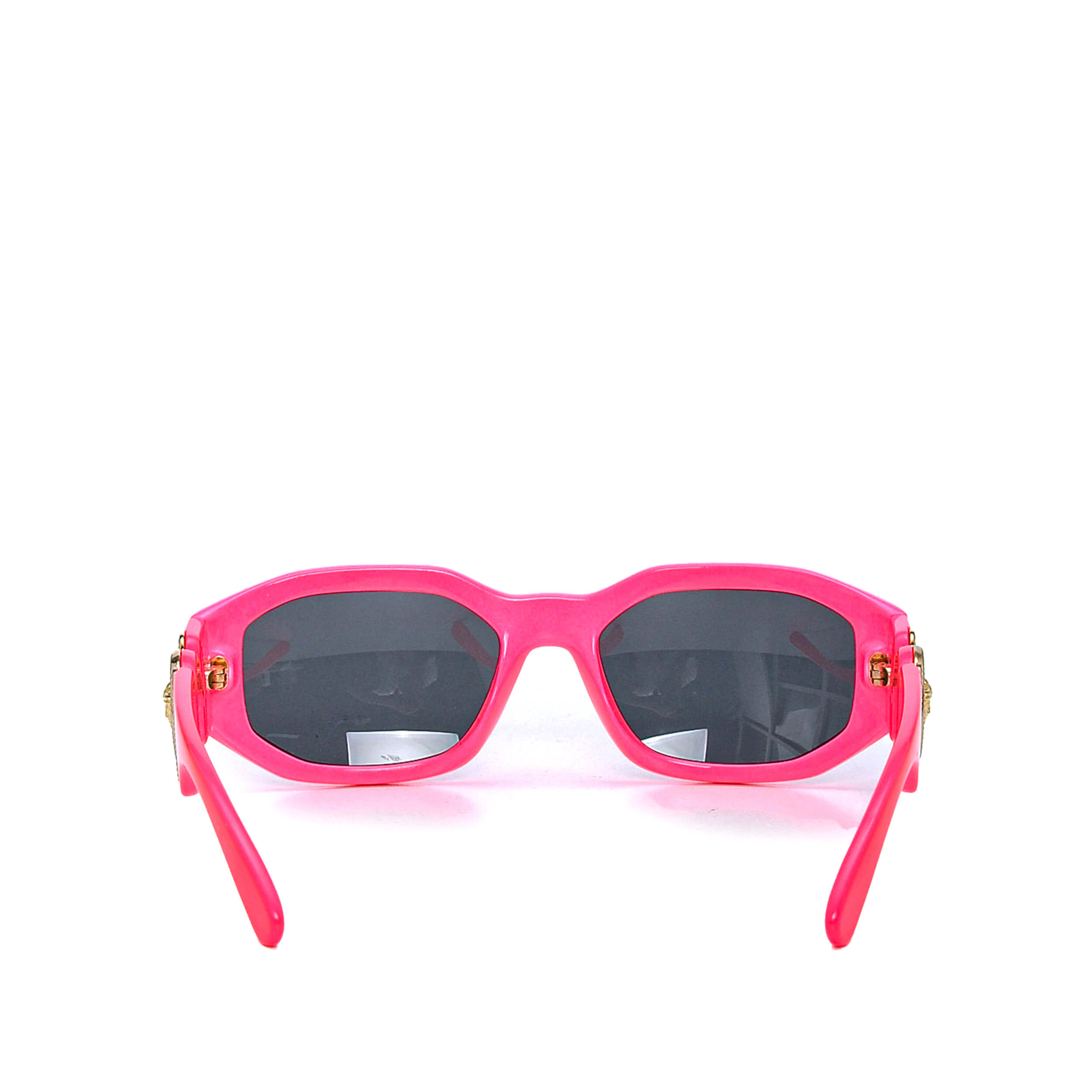 Versace - Neon Pink Medusa Biggie Sunglasses